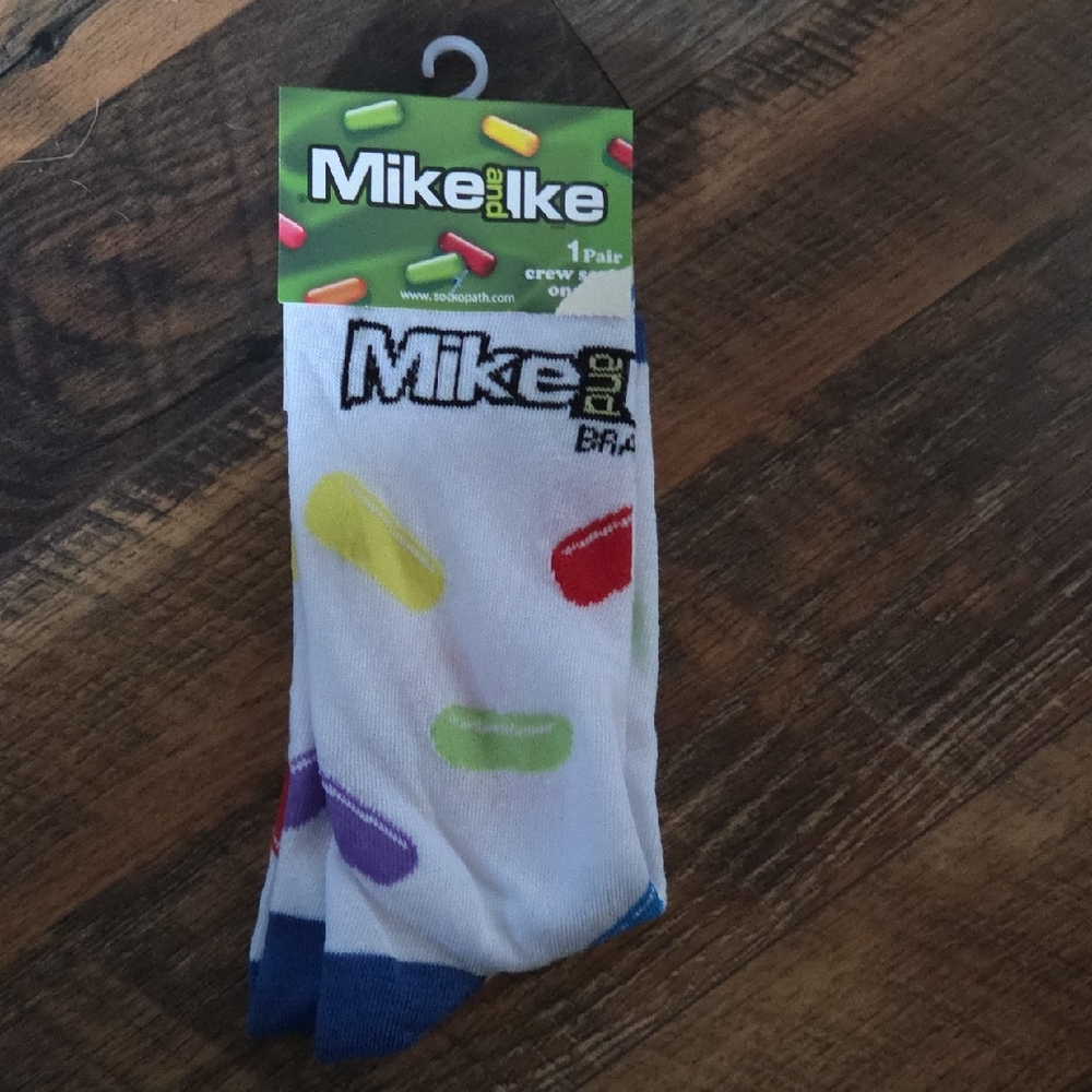 White Crew Socks